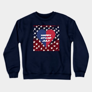 Happy 4Th of July USA Independence Day Crewneck Sweatshirt